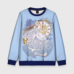 Свитшот детский Cinderella - big pictures, цвет: 3D-синий