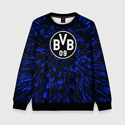 Свитшот детский Borussia blue energy, цвет: 3D-черный