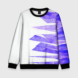 Детский свитшот Color white purple