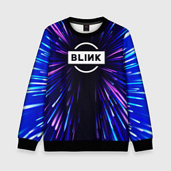 Свитшот детский Blackpink neon energy, цвет: 3D-черный