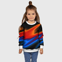 Свитшот детский Multicoloured, цвет: 3D-белый — фото 2