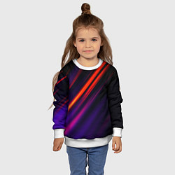 Свитшот детский Multicolored, цвет: 3D-белый — фото 2