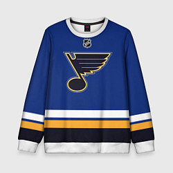 Свитшот детский St Louis Blues - NHL team, цвет: 3D-белый