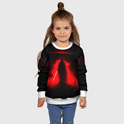 Свитшот детский Вейдер во тьме звёздные войны, цвет: 3D-белый — фото 2