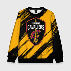 Свитшот детский Cleveland Cavaliers NBA, цвет: 3D-черный