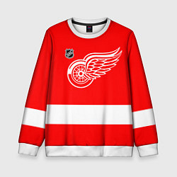 Свитшот детский Detroit Red Wings hockey, цвет: 3D-белый