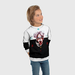 Свитшот детский Аниме Дандадан Окарун, цвет: 3D-белый — фото 2