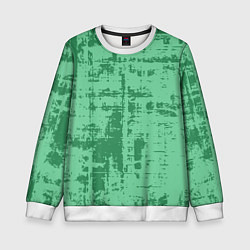 Свитшот детский Текстура с потертостями, цвет: 3D-белый