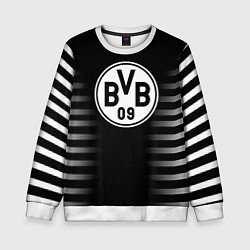 Свитшот детский Ювентус геометрия полосы, цвет: 3D-белый