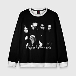 Свитшот детский Depeche Mode shoot, цвет: 3D-белый
