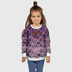 Свитшот детский 31 октября, цвет: 3D-белый — фото 2