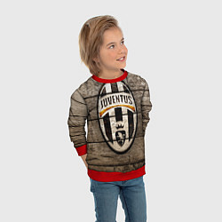 Свитшот детский Juventus, цвет: 3D-красный — фото 2