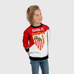 Свитшот детский Sevilla FC, цвет: 3D-черный — фото 2