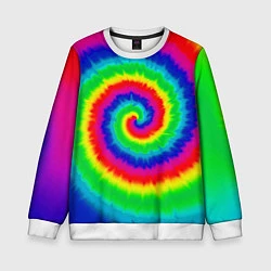 Детский свитшот Tie dye