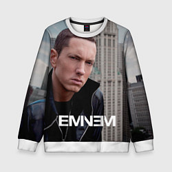 Свитшот детский Eminem: It's Rap, цвет: 3D-белый