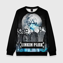 Свитшот детский Linkin Park: Moon, цвет: 3D-черный