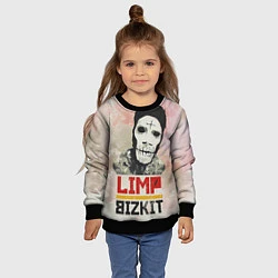 Свитшот детский Limp Bizkit, цвет: 3D-черный — фото 2