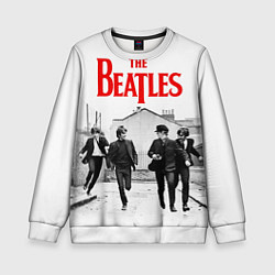 Свитшот детский The Beatles: Break, цвет: 3D-белый