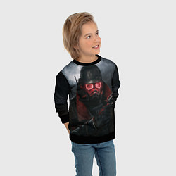 Свитшот детский Fallout: New Vegas, цвет: 3D-черный — фото 2