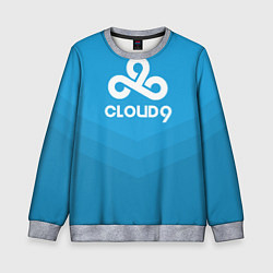 Свитшот детский Cloud 9, цвет: 3D-меланж