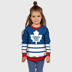 Свитшот детский Toronto Maple Leafs, цвет: 3D-красный — фото 2