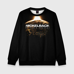 Свитшот детский Nickelback: No fixed address, цвет: 3D-черный