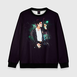 Свитшот детский Michael Jackson, цвет: 3D-черный