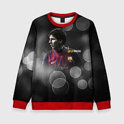 Свитшот детский Leo Messi, цвет: 3D-красный