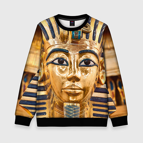 Детский свитшот Фараон / 3D-Черный – фото 1