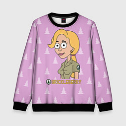 Свитшот детский Brickleberry: Ethel, цвет: 3D-черный