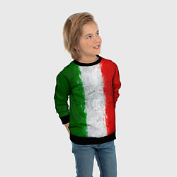 Свитшот детский Italian, цвет: 3D-черный — фото 2