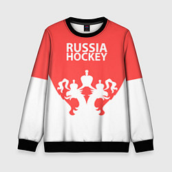 Детский свитшот Russia Hockey