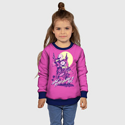 Свитшот детский What are you waiting for?, цвет: 3D-синий — фото 2