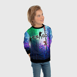 Свитшот детский Counter-Strike - Global Offensive, цвет: 3D-черный — фото 2