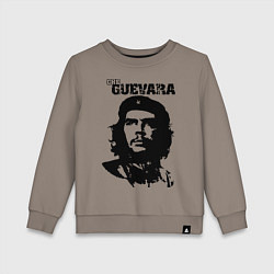 Свитшот хлопковый детский Che Guevara, цвет: утренний латте