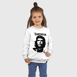 Свитшот хлопковый детский Che Guevara, цвет: белый — фото 2