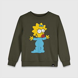 Детский свитшот Maggie Simpson