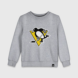 Свитшот хлопковый детский Pittsburgh Penguins: Malkin 71, цвет: меланж