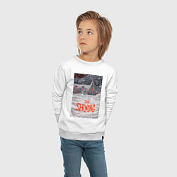 Свитшот хлопковый детский The Shining, цвет: белый — фото 2