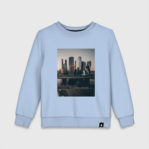 Детский свитшот Moscow City / Мягкое небо – фото 1