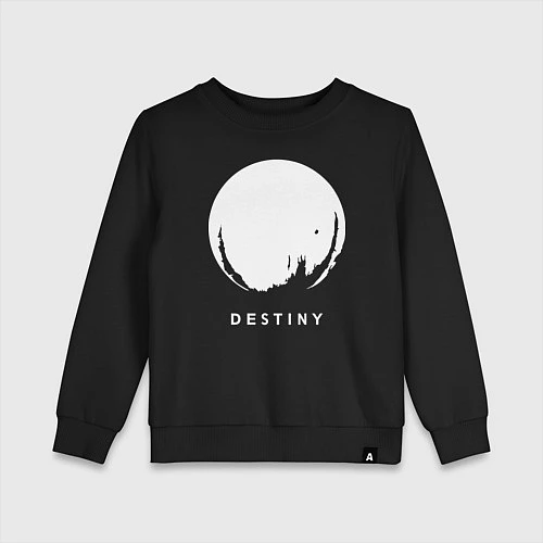 Детский свитшот Destiny Planet / Черный – фото 1