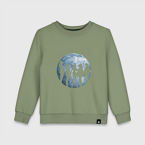 Детский свитшот Войны в матросках / Авокадо – фото 1