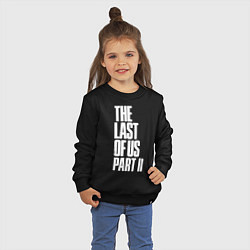 Свитшот хлопковый детский The Last of Us: Part II, цвет: черный — фото 2