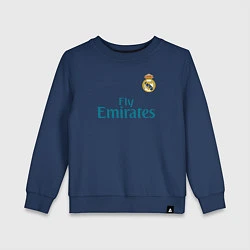 Свитшот хлопковый детский Real Madrid: Ronaldo 07, цвет: тёмно-синий