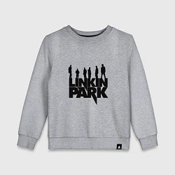 Свитшот хлопковый детский Linkin Park, цвет: меланж