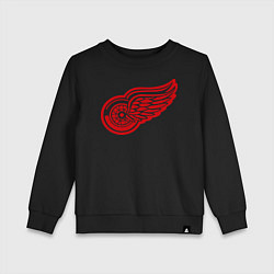 Свитшот хлопковый детский Detroit Red Wings: Pavel Datsyuk, цвет: черный