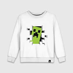 Детский свитшот Crash Minecraft