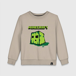 Детский свитшот Minecraft Creeper