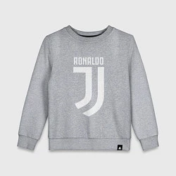 Свитшот хлопковый детский Ronaldo CR7, цвет: меланж