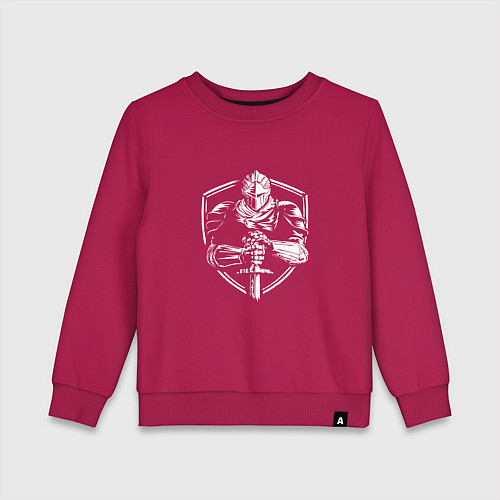Детский свитшот Темный рыцарь / Маджента – фото 1